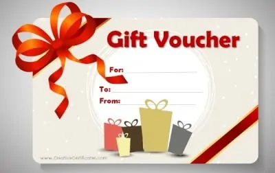 free printable gift voucher template