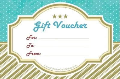 gift voucher template