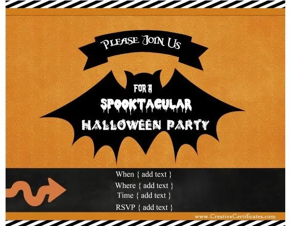 Halloween Party Invitations