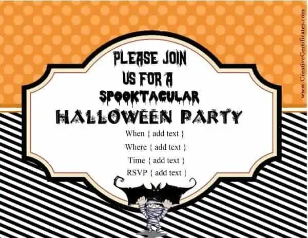 Halloween Invitation