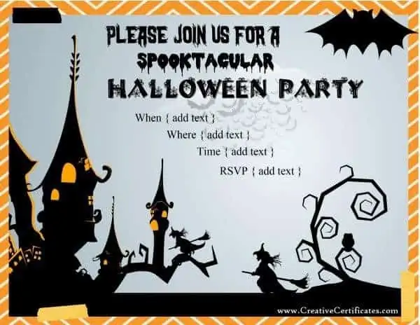 Halloween Party Invitation