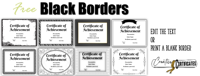 Black Border