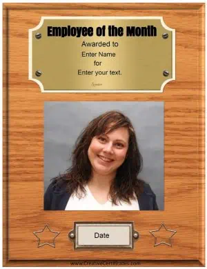 employee of the month