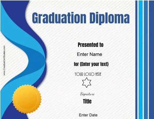 Diploma Template