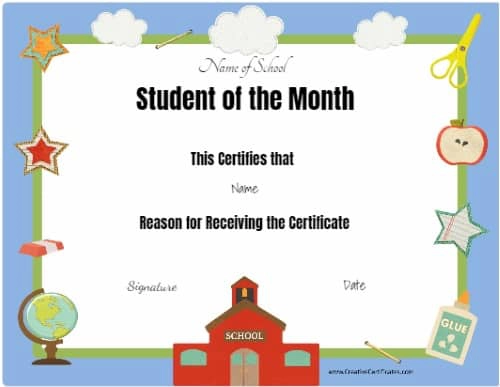 Editable and printable school template