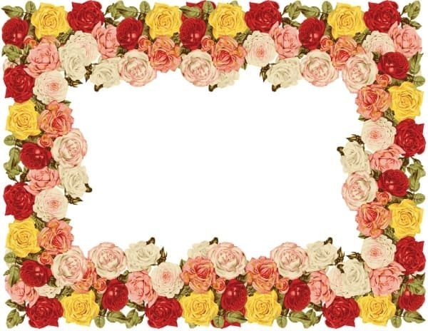 floral borders