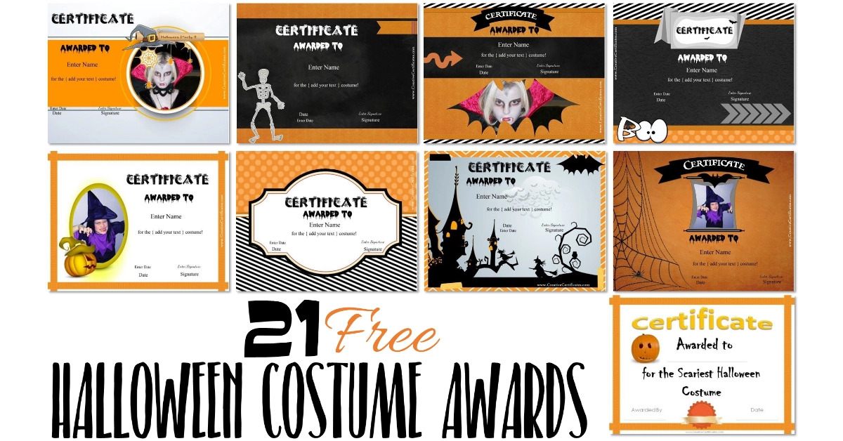 Halloween Costume Awards