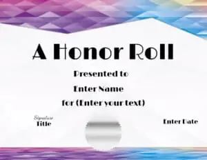 A Honor Roll